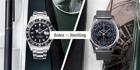 was ist teurer rolex oder breitling